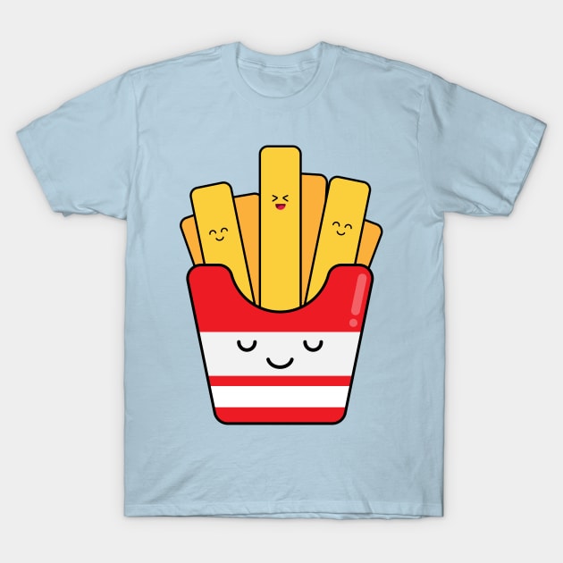 French Fries T-Shirt by WildSloths